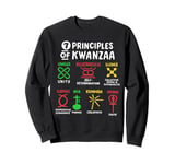 7 Principles Of Kwanzaa Black African American Men Women Kid Sweatshirt