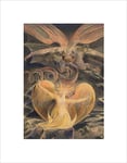 Wee Blue Coo WILLIAM BLAKE BRITISH GREAT RED DRAGON WOMAN CLOTHED SUN ARTWORK PRINT B12X5450