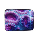 Laptop Case,10-17 Inch Laptop Sleeve Case Protective Bag,Notebook Carrying Case Handbag for MacBook Pro Dell Lenovo HP Asus Acer Samsung Sony Chromebook Computer,Purple Blue Brain Coral 15 inch