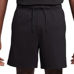 NIKE DX0828-010 M NK TECH LGHTWHT Short Shorts Men's Black/Black Size XS