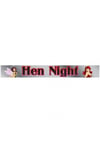 Good Girl Bad Girl Foil Hen Night Banner