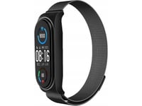 Oem Metal-Rem För Xiaomi Mi Band 7 Svart (01)