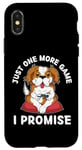 iPhone X/XS Cute Dog Just One More Game I Promise Dog Lover Case