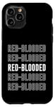 Coque pour iPhone 11 Pro Sang-rouge