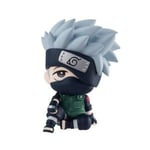 9,5 cm Anime Naruto Figur Uzumaki Naruto Kakashi Uchiha Sasuke Itachi Kawaii Q Version Figurell leksak Bildekoration Pvc Modell Gift C Kakashi