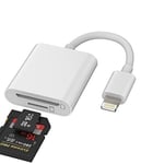 Micro SD Card Reader for iPhone Ipad 13 12 11 Pro Max X Xs Xr 8 7 6 Plus 6s