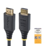 StarTech.com Câble HDMI Haut Débit de 3,6m Certifié Premium, 4K 60Hz/1440p 144Hz, HDR10/HDCP 2.2/ARC, 18Gbps, Cordon HDMI 2.0