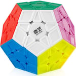 Ratkaisupeli Rubikin kuutio megaminx 3x3, ilman tarroja