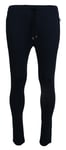 Dolce & Gabbana Pantalon Homme Bleu Sport Coton Survêtement IT44/ W30/ XS