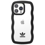 Coque Adidas en TPU pour Apple iPhone 13 Pro/13 6,1 pouces - noir-transparent