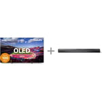 Philips OLED808 77" 4K OLED Ambilight Google TV + Fidelio FB1 7.1.2 Dolby Atmos Soundbar -tuotepaketti