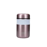 BUILT - Boîte Isotherme pour Repas Froids et Chauds, Thermos Alimentaire en Acier Inoxydable 18/8 sans BPA, 490 ml, Rose Pâle