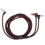 90° 3,5 mm Hanplugg till 2RCA Han Audiokabel ABS Stereo Mikrofonkabel för DVD-högtalare 3m