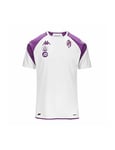 Kappa T-Shirt Abou PRO 7 Valladolid 23-24, S, White/Purple, Men