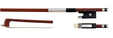 GEWA Pure Violon Archet 1/8 - Crin Naturel - Baguette Ronde - Hausse en Bois Dur