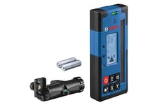 Bosch Professional Cellule de réception laser LR 60 (support RB 60, 2 piles AA, portée : jusqu’à 300 m (rayon), idéale pour le laser rotatif GRL 600 CHV)