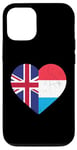 iPhone 13 British Luxembourgish UK Flag Luxembourg Flag Case