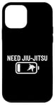 Coque pour iPhone 12 mini BJJ Jiu Jitsu Brésilien Coach Faible Batterie Besoin Jiu Jitsu