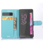 Sony Xperia X      PU Wallet Case    [Lightblue]