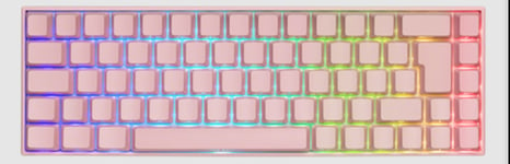 DELTACO GAMING PK95 Tastatur Mekanisk RGB Trådløs Kabling Nordisk