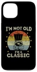 Coque pour iPhone 13 Tourne-disque rétro vintage I'm Not Old I'm Classic Meme Funny