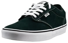 Vans Homme Atwood Basket, Suede Scarab/White, 40.5 EU