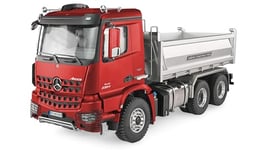 Amewi 22643 Mercedes-Benz Arocs Camion Benne hydraulique Pro 6 x 6 1:14 RTR Rouge