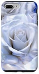 iPhone 7 Plus/8 Plus White & Blue Mixed Roses Flower Bouquet Floral Case