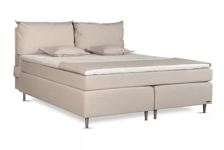 Classic Beds - Skärhamn Kontinentalsäng (160x200 cm, Beige, Medium / Medium, Komplett uppsättning, Ja)