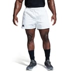 Canterbury E523405-001-M Short de Rugby Homme, White, M