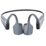 Garsentx Bone Conduction Headphones, Sweat Resistant Bluetooth 5.0 Headset, Lightweight Wireless Open-Ear Sports Stereo Earbuds with Microphone