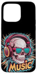 Coque pour iPhone 15 Pro Max Cool Headphones Music Lover