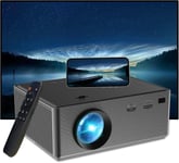 Vidéoprojecteur 5G WiFi Bluetooth Projecteur Projector,Full HD 1080P Projecteur Cinéma 4K 8500L Oudoor Mini Projecteur Portable Compatible avec TV Stick Ordinateur Portable Tablette PC-Noir