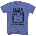 Back To The Future - Flux 2 - Short Sleeve - Heather - Adult - T-Shirt