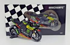 Modèle Die Cast Motogp MINICHAMPS 1:12 Yamaha M1 Monster Tech 3 Folger 2017