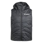 adidas Women's Terrex Multi CLIMAWARM Insulated Hooded Vest, Black, M