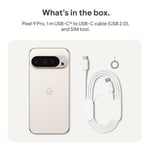 Google Pixel 9 Pro Mobile Phone Global [ 256GB / 16GB RAM - Porcelain ]