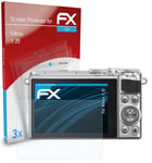 atFoliX 3x Film Protection d'écran pour Nikon 1 J5 Protecteur d'écran clair