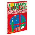 Tony's Chocolonely Smaller Advent Calendar - Christmas Countdown, 24 Milk Chocolate & Milk Caramel Sea Salt Tiny Tony's, Vegetarian, Belgian Fairtrade Chocolate, 216g