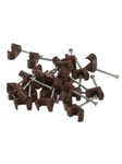 Nordic Quality Cable Clips 3x5mm - 25 pcs