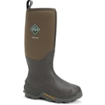 MUCK BOOTS Unisex Wetland Rubber Bark Wellington - Brown - Size UK 7