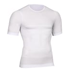 T-Shirt Correcteur De Posture Pour Homme, Collant, Modelant La Poitrine, Taille, Ventre, Amincissant, Coupe-Ventre