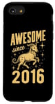 iPhone SE (2020) / 7 / 8 Awesome Since 2016 Birthday Vintage Zodiac Capricorn Case