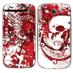 Diabloskinz - Vinyle Adhésif Autocollant Skin Pour Samsung Galaxy S3 - Red Skull