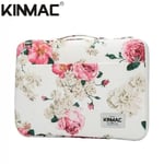 Pink Peony 14 tuuman iskunkestävä kannettavan tietokoneen laukku 12, 13, 14, 15,6 tuumaa, vedenpitävä Lady Man Sleeve -kotelo MacBook Air Pro M1 -käsilaukkulle PC Dropship