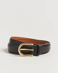 Kamakura Shirts Vintage Ivy Horseshoe Buckle Belt  Black