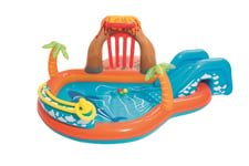 Bestway Inflatable Pool/Playground With A Slide Volcano 265Cmx265cmx104cm (53069)