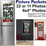 Picture Pockets Hanging Photo Gallery 22 Photos in 11 Pocket Frame Fridge Magnet