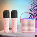 Portable Bluetooth 5.3 Speaker System with 2  Microphones Home Singing9712