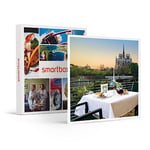 Smartbox - Coffret Cadeau Couple - Dîner Romantique à Paris - idée Cadeau - 1 Repas Gourmand avec vin ou Champagne pour 2 Personnes